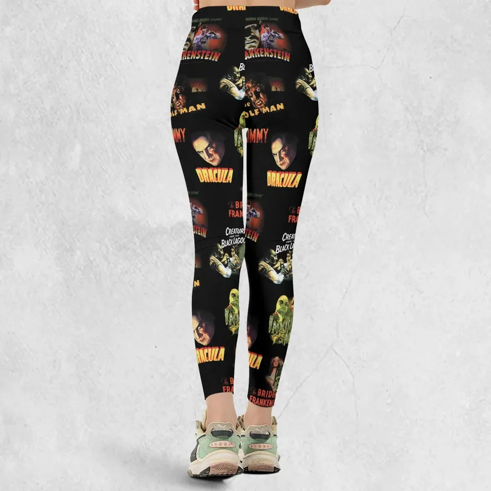Teaming Monsters All Up Universal Monsters Legging - 3