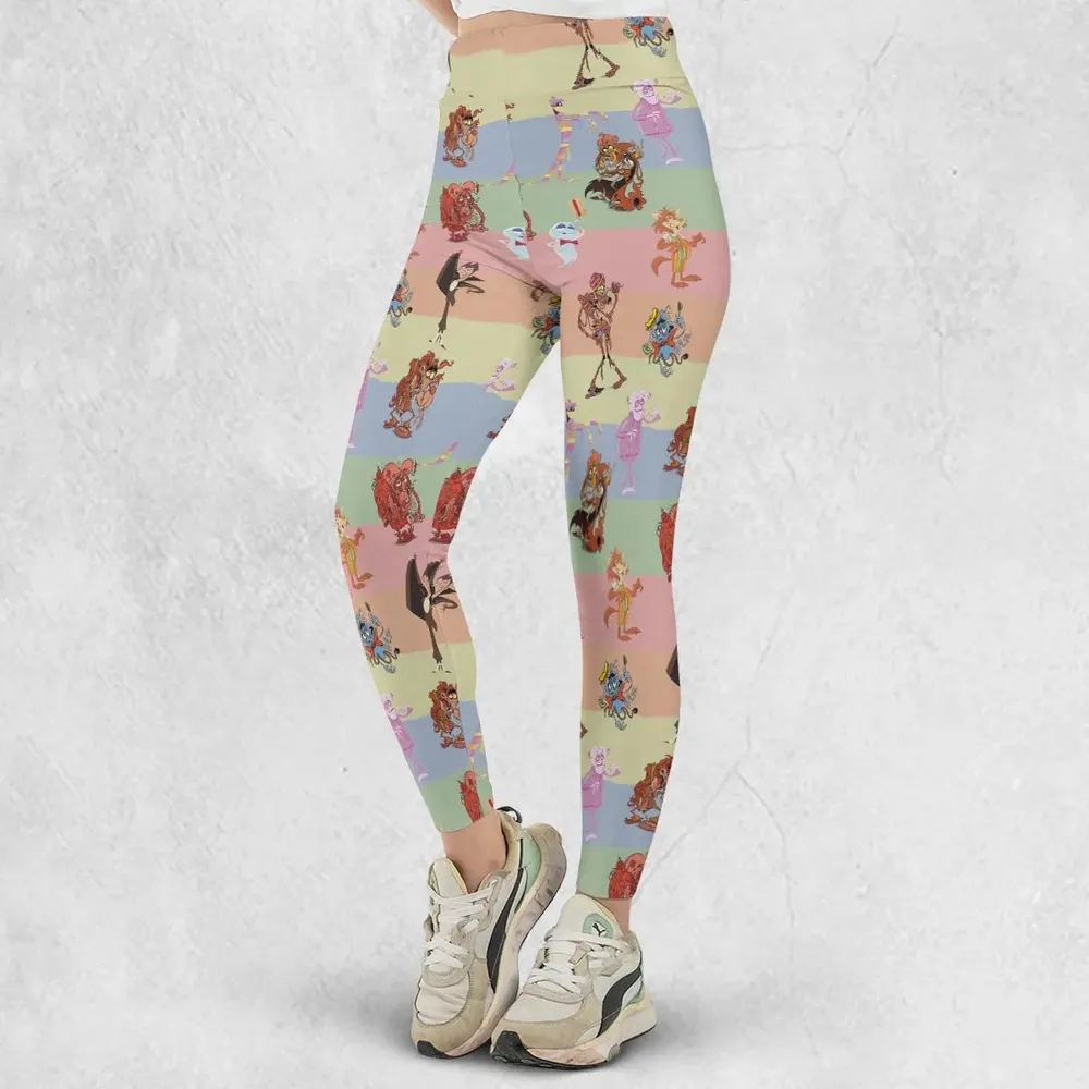 Spooky Monster Mash Cereal Monster Legging - 2