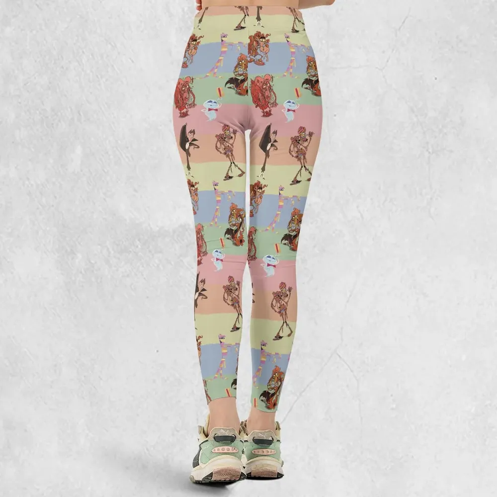 Spooky Monster Mash Cereal Monster Legging - 3