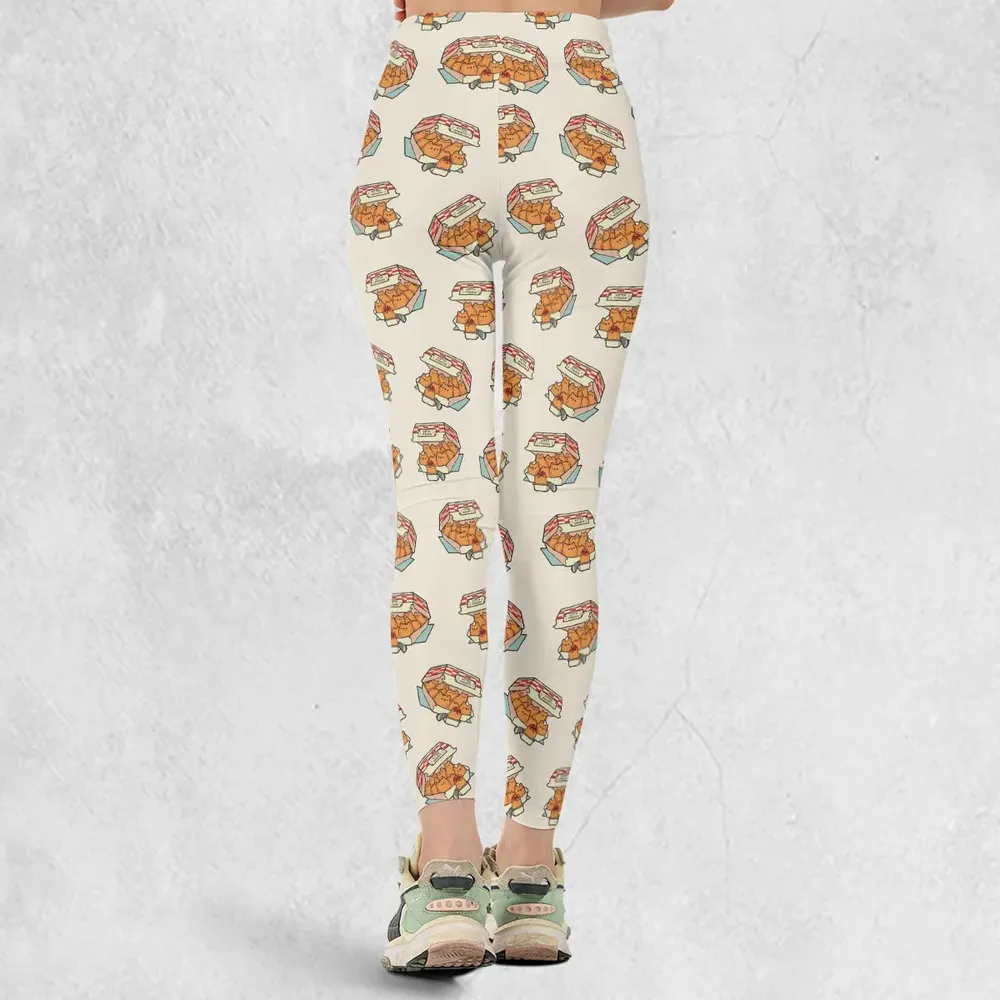 Kitten Nuggets Pattern Legging - 3