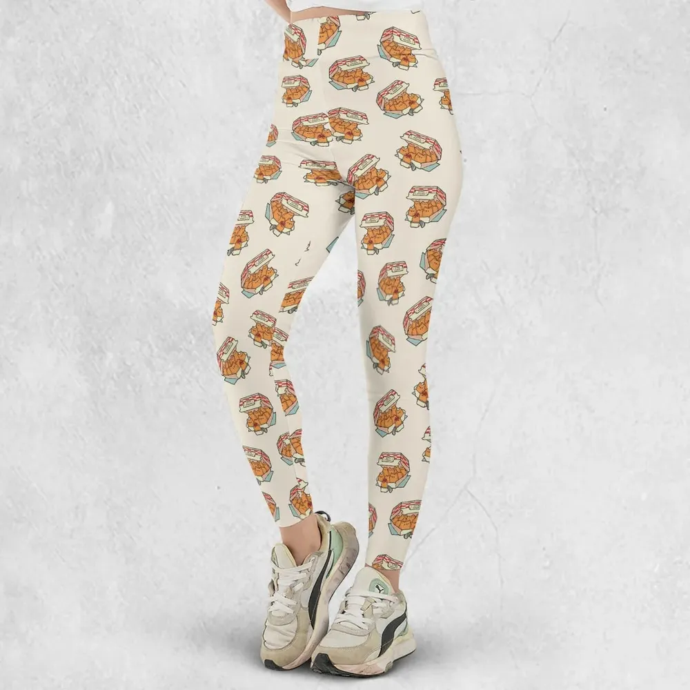 Kitten Nuggets Pattern Legging - 2