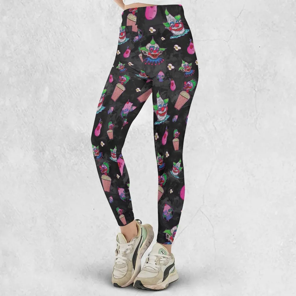 Space Horror Movie Killer Klowns Outer Legging - 2