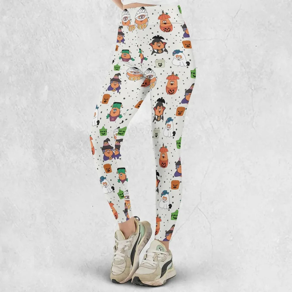 Memorable Friends McNugget Buddies Mcdonalds 1992 Legging - 2