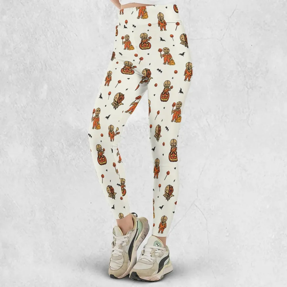 Pumpkin Sam Trick 'r Treat Horror Legging - 2