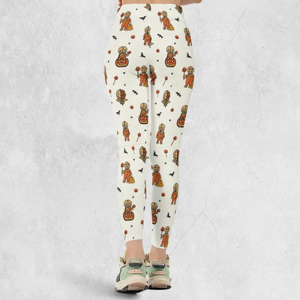 Pumpkin Sam Trick 'r Treat Horror Legging - 3