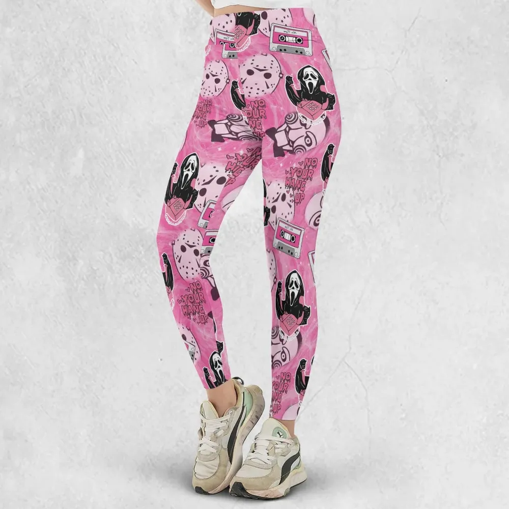 No Your Hang Up Mix Tape Legging - 2