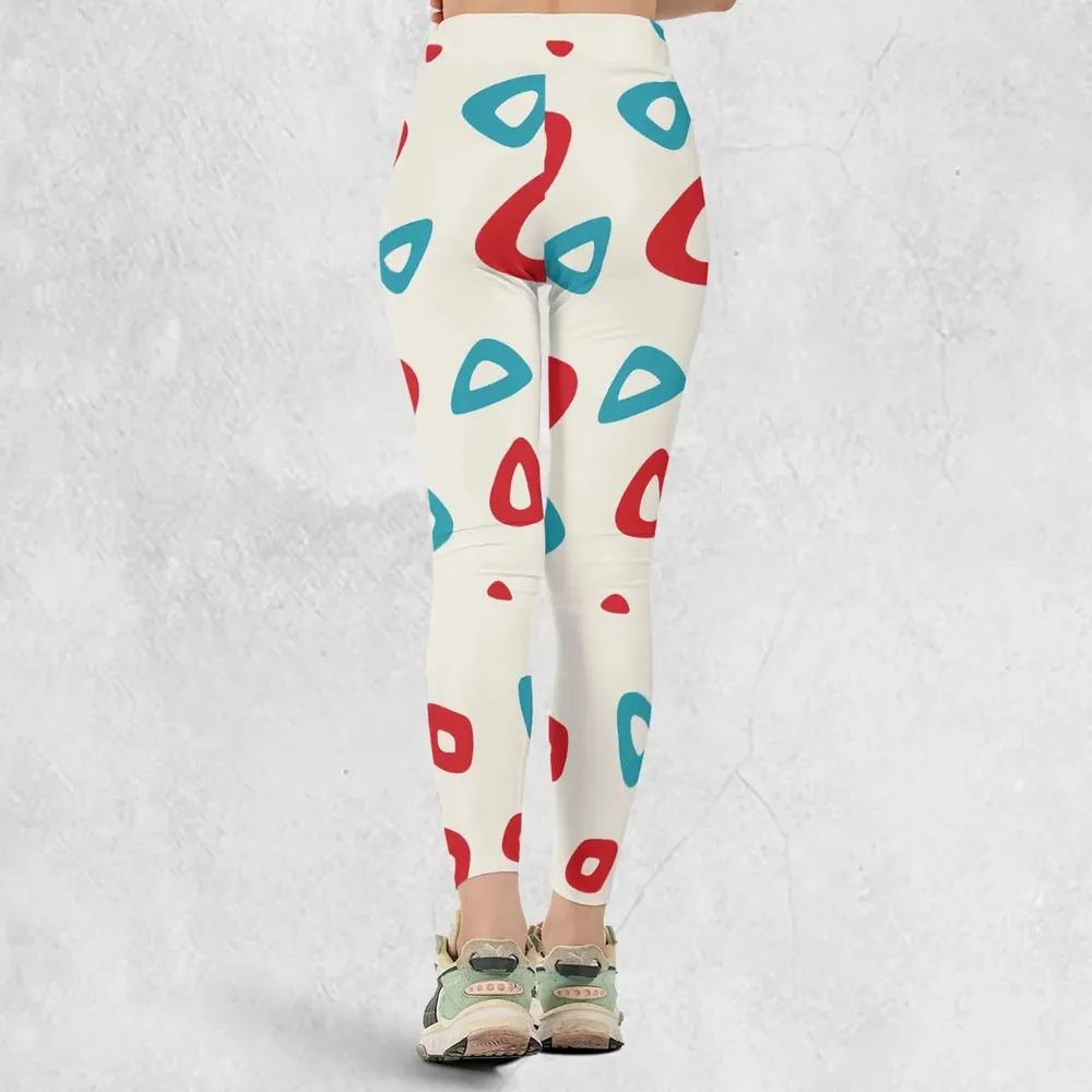 Togepi Pattern Pokemon Legging - 3