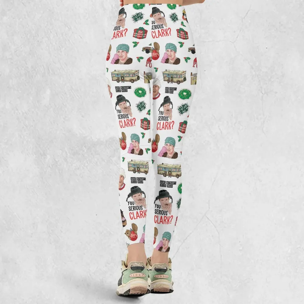 National Lampoon's Christmas Vacation Pattern Legging - 3