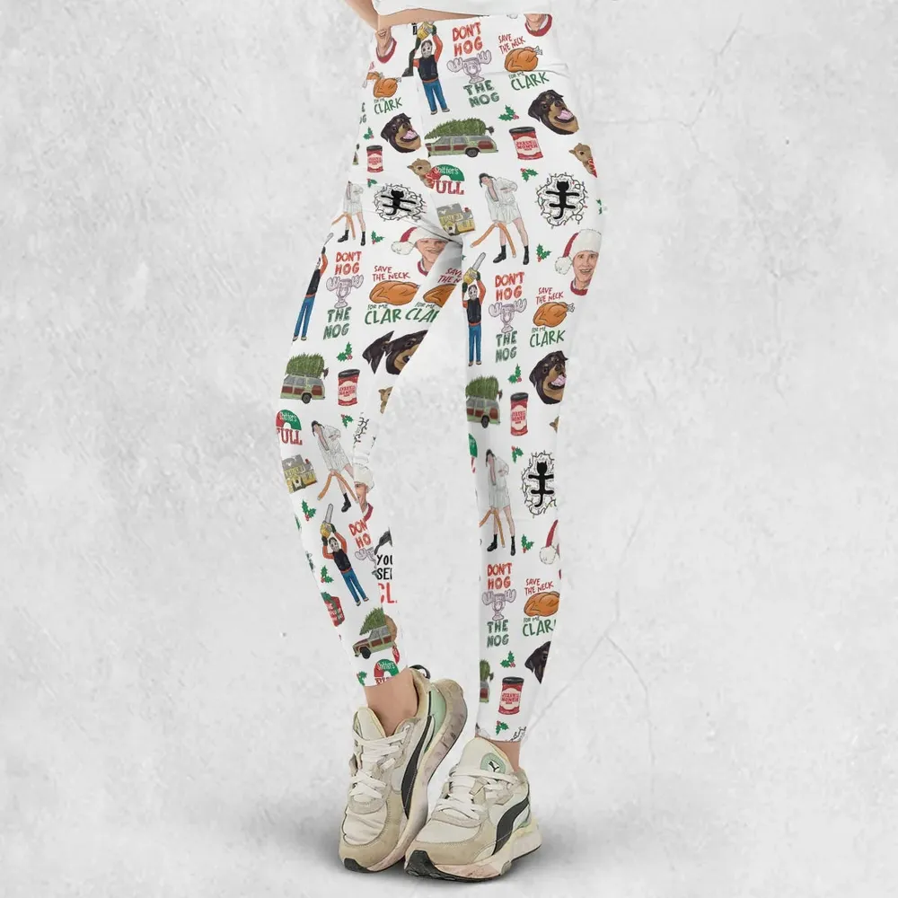 National Lampoon's Christmas Vacation Pattern Legging - 2