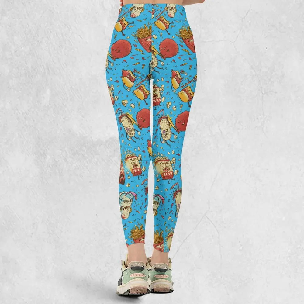 Fight! Aqua Teen Hunger Force Legging - 3