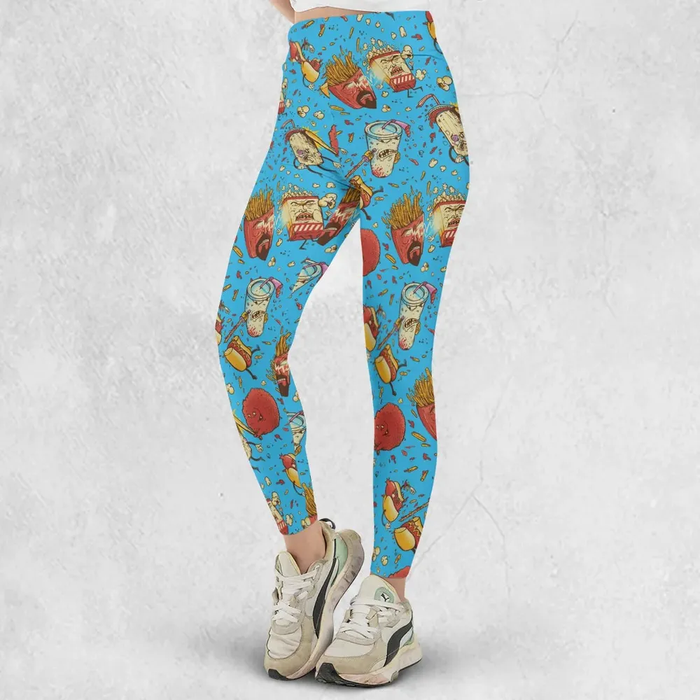 Fight! Aqua Teen Hunger Force Legging - 2
