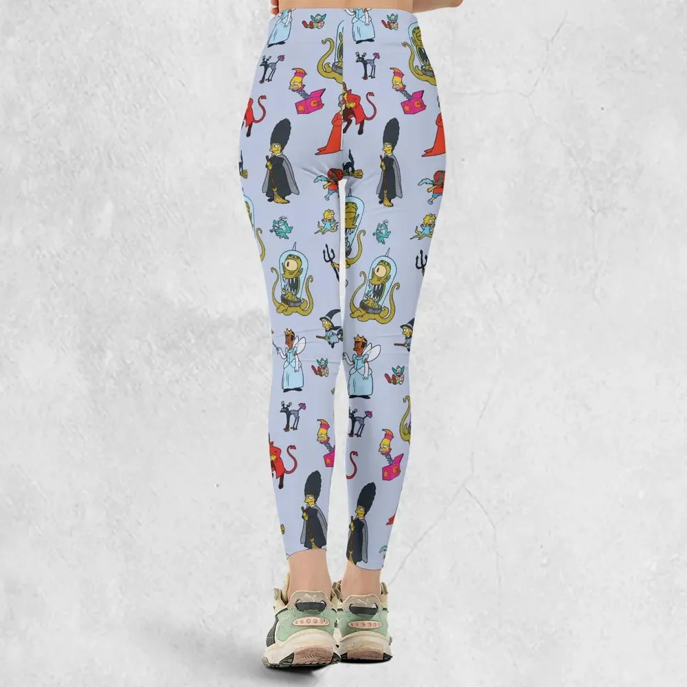 Halloween Costume The Simpsons Legging - 3