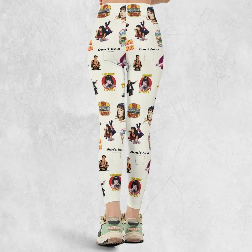 Pulp Fiction Pattern Legging - 3