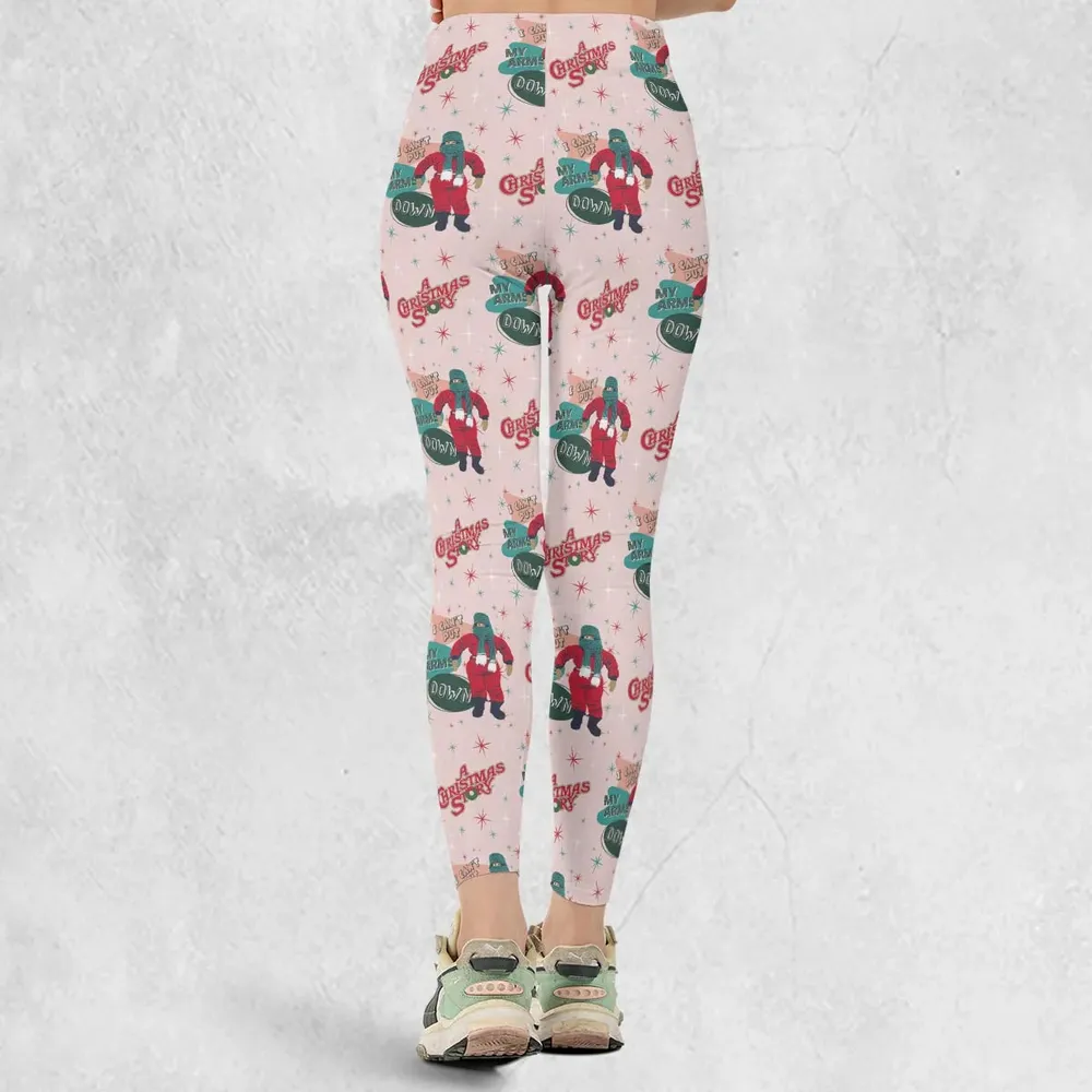 I Can't Put My Arms Down A Christmas Story Legging - 3