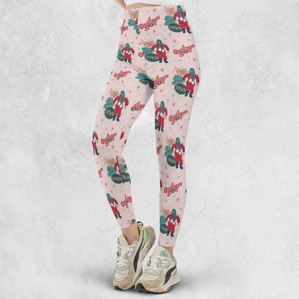 I Can't Put My Arms Down A Christmas Story Legging - 2