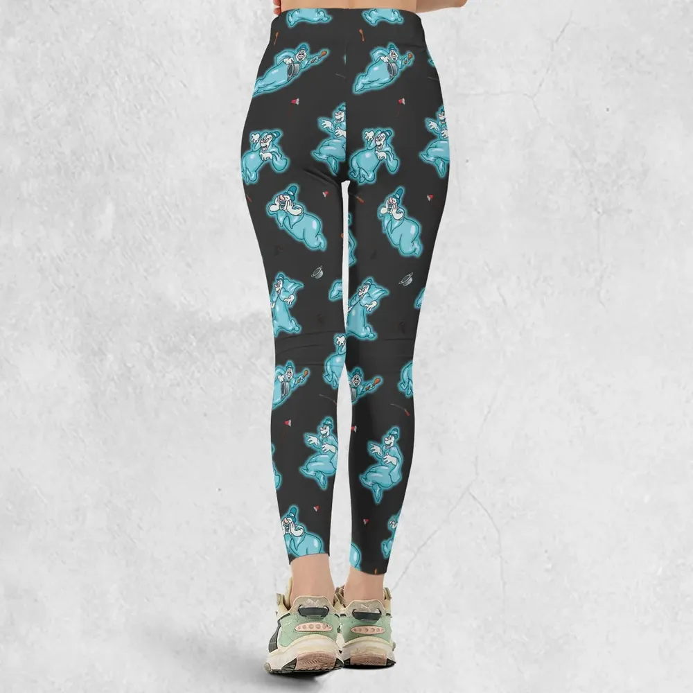 Classic Animated Cartoon Lonesome Ghosts Legging - 3