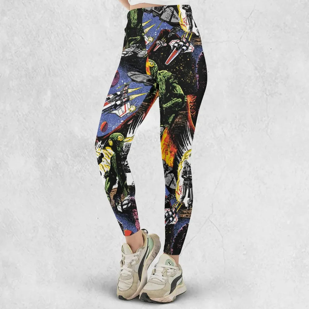 Galactic War Battlestar Galactica Legging - 2