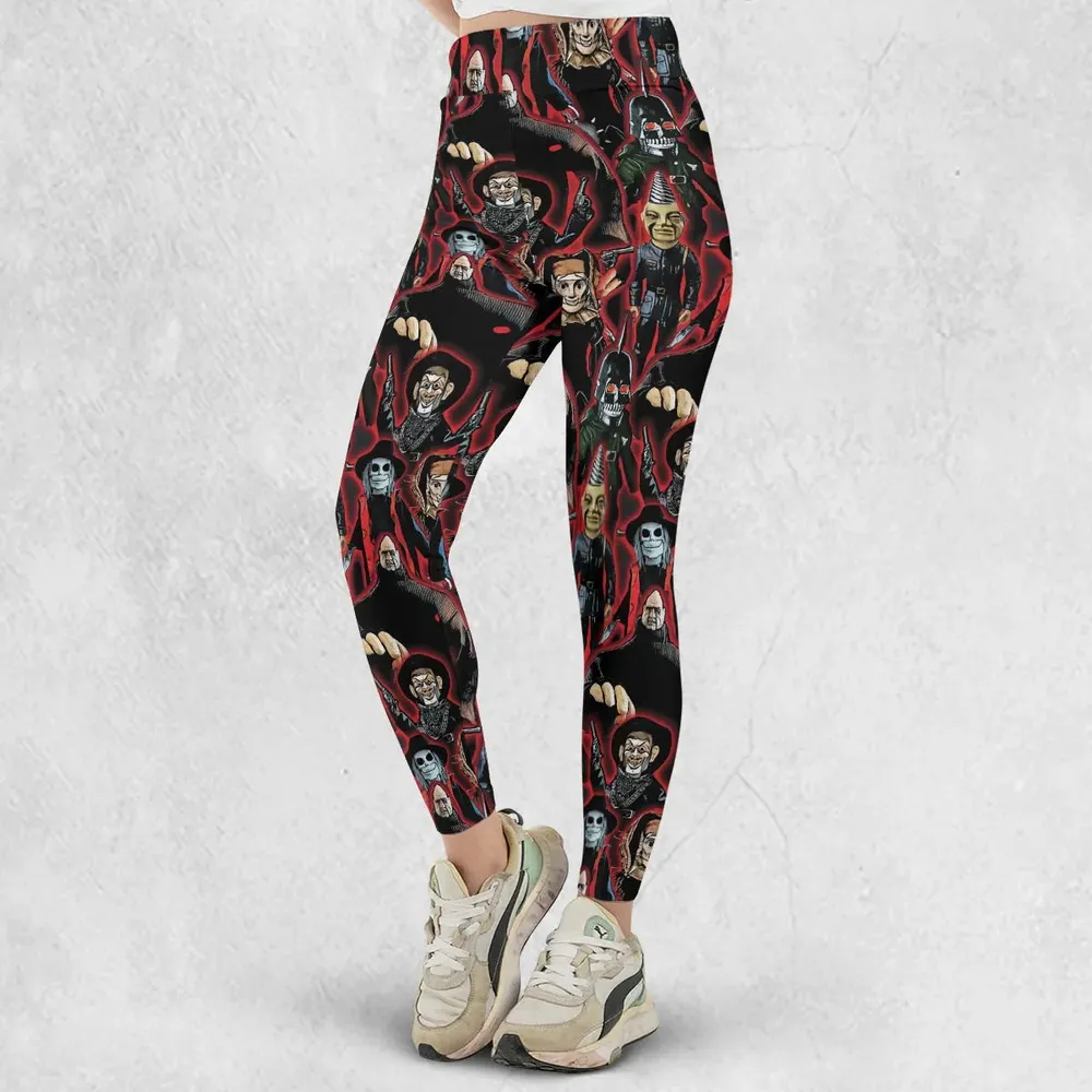 Puppet Master Collage Legging - 2