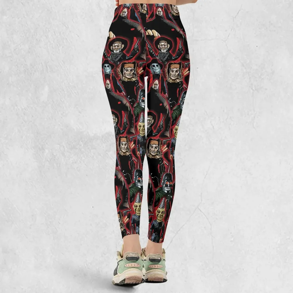 Puppet Master Collage Legging - 3