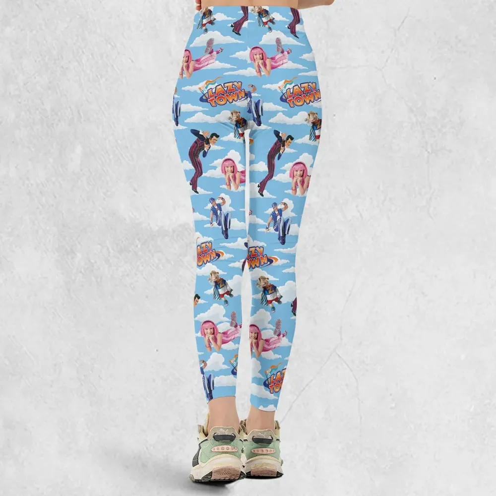Lazy Town Collage Legging - 3