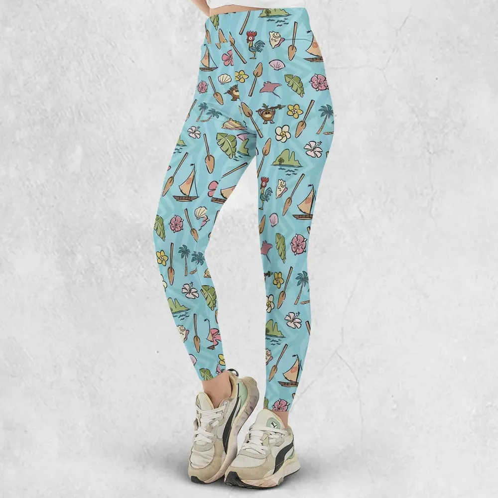 Ocean Vibes Moana Legging - 2