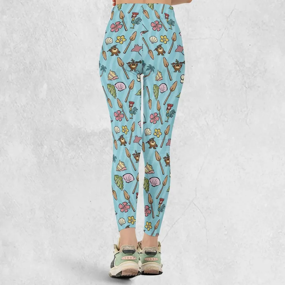 Ocean Vibes Moana Legging - 3