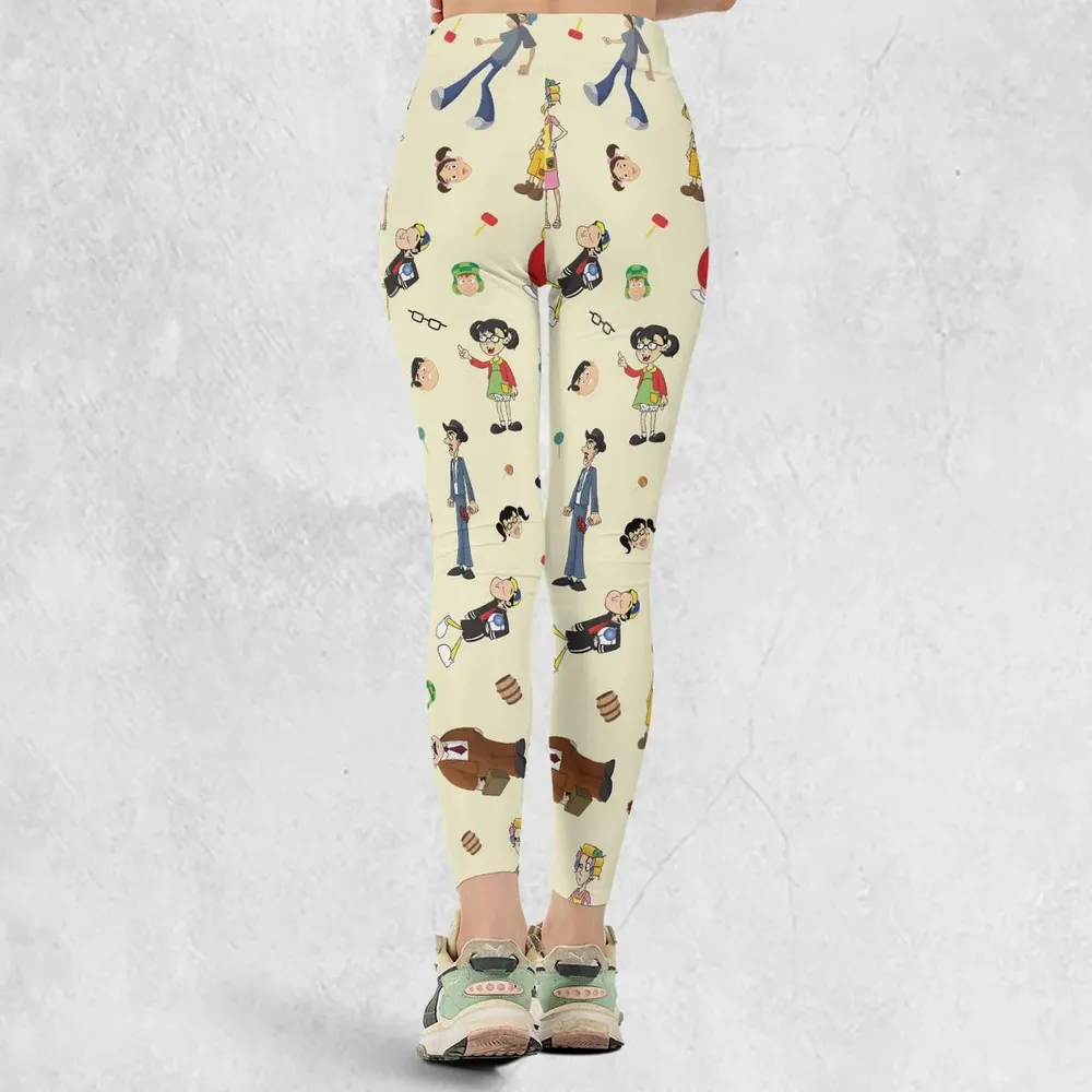 El Chavo Cartoon Characters Legging - 3