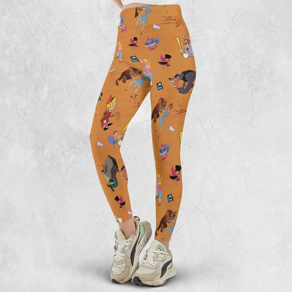 Make Mine Music Characters Legging - 2