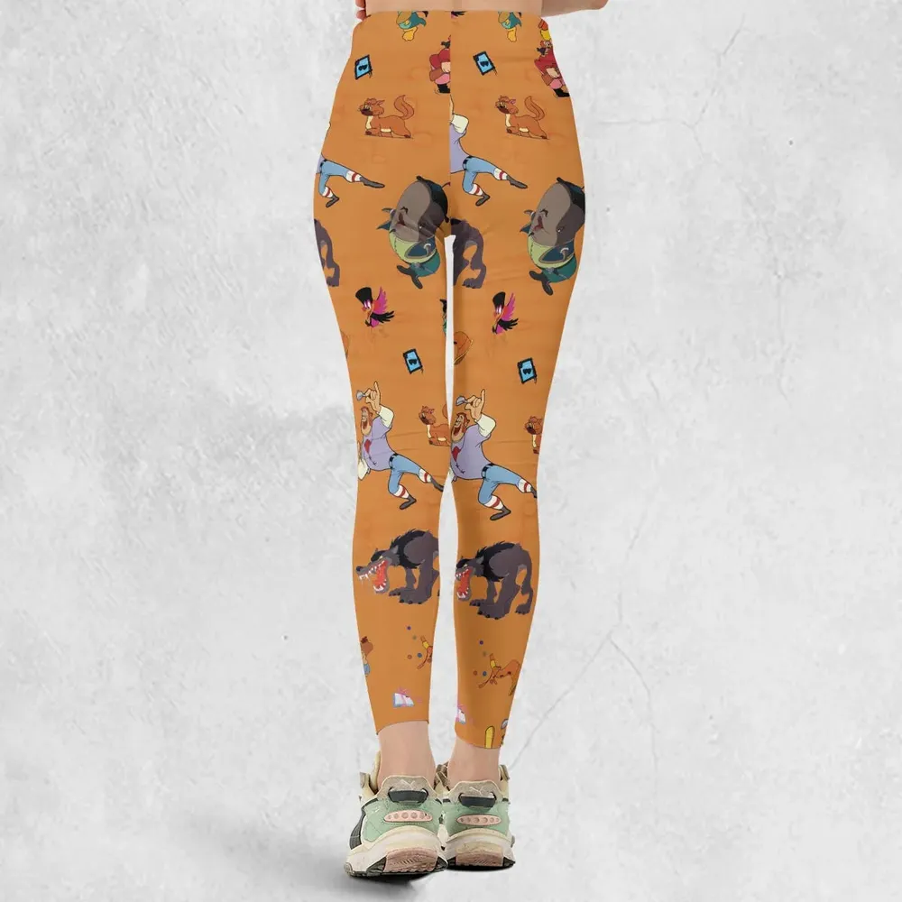 Make Mine Music Characters Legging - 3