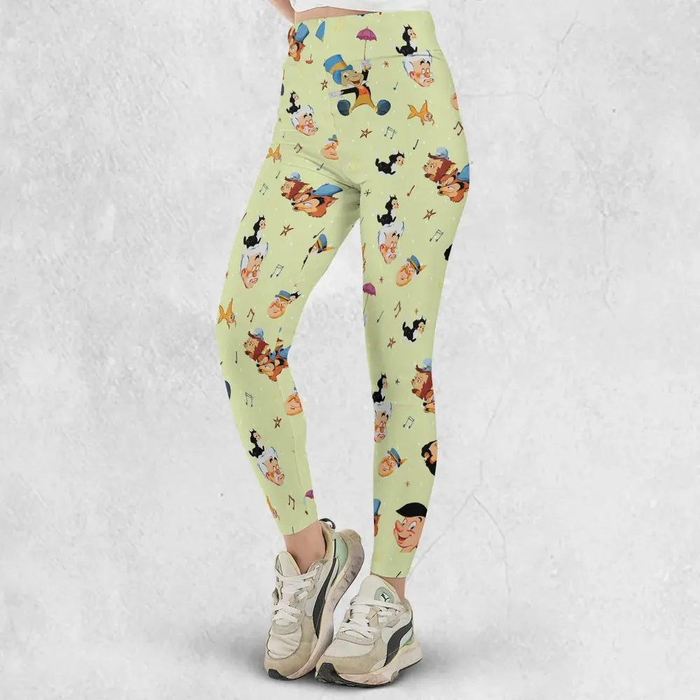 I Can't Stop Lying Pinocchio Legging - 2