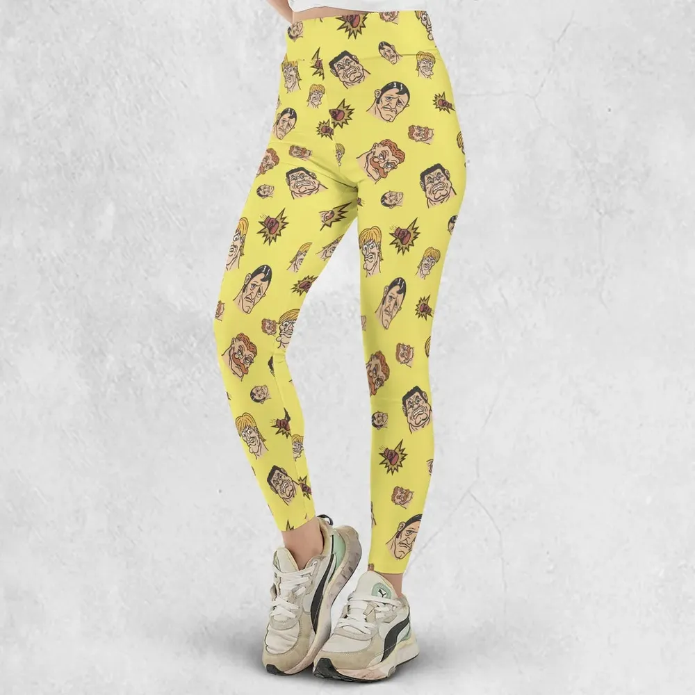 Retro Ring Kings Punch-out Legging - 2
