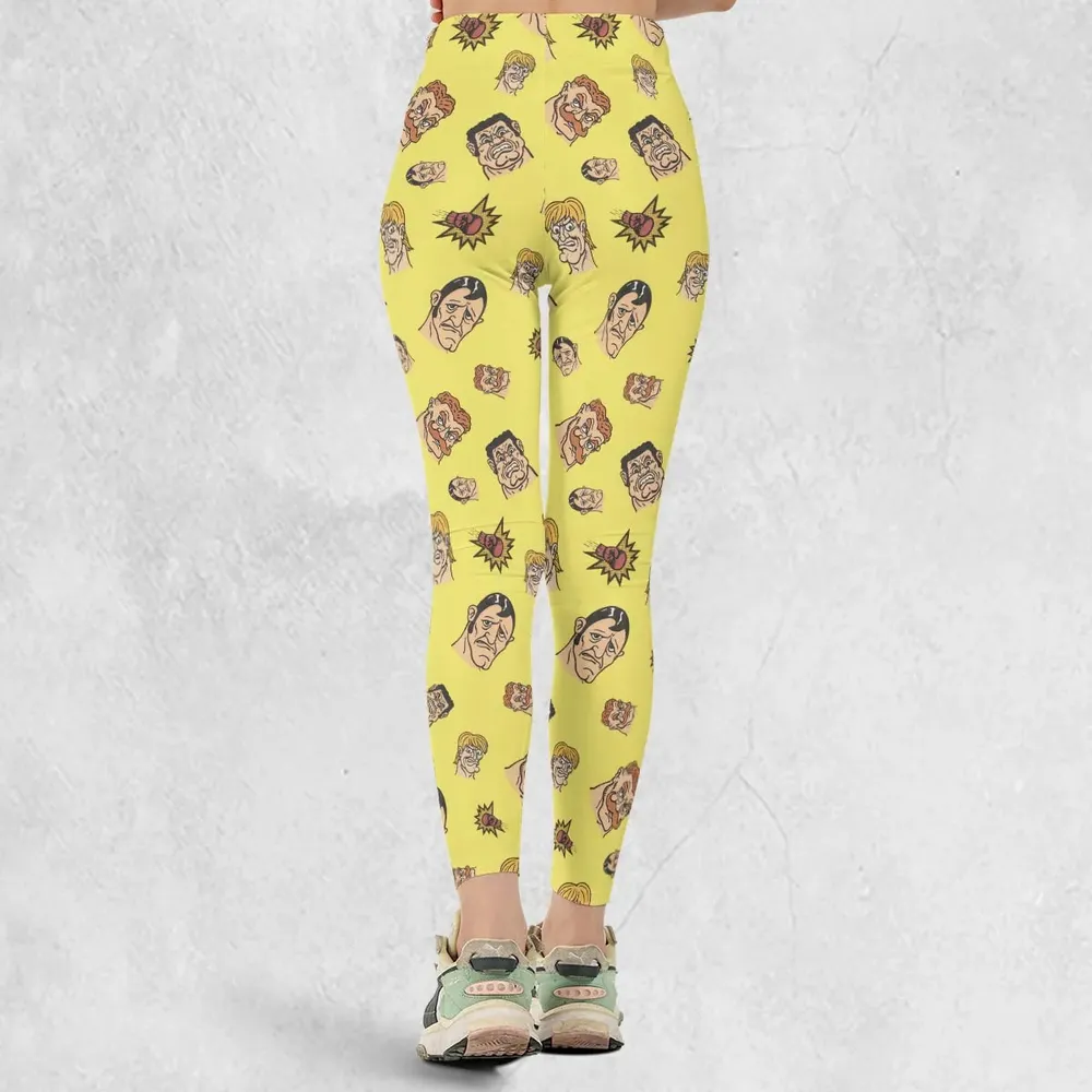 Retro Ring Kings Punch-out Legging - 3