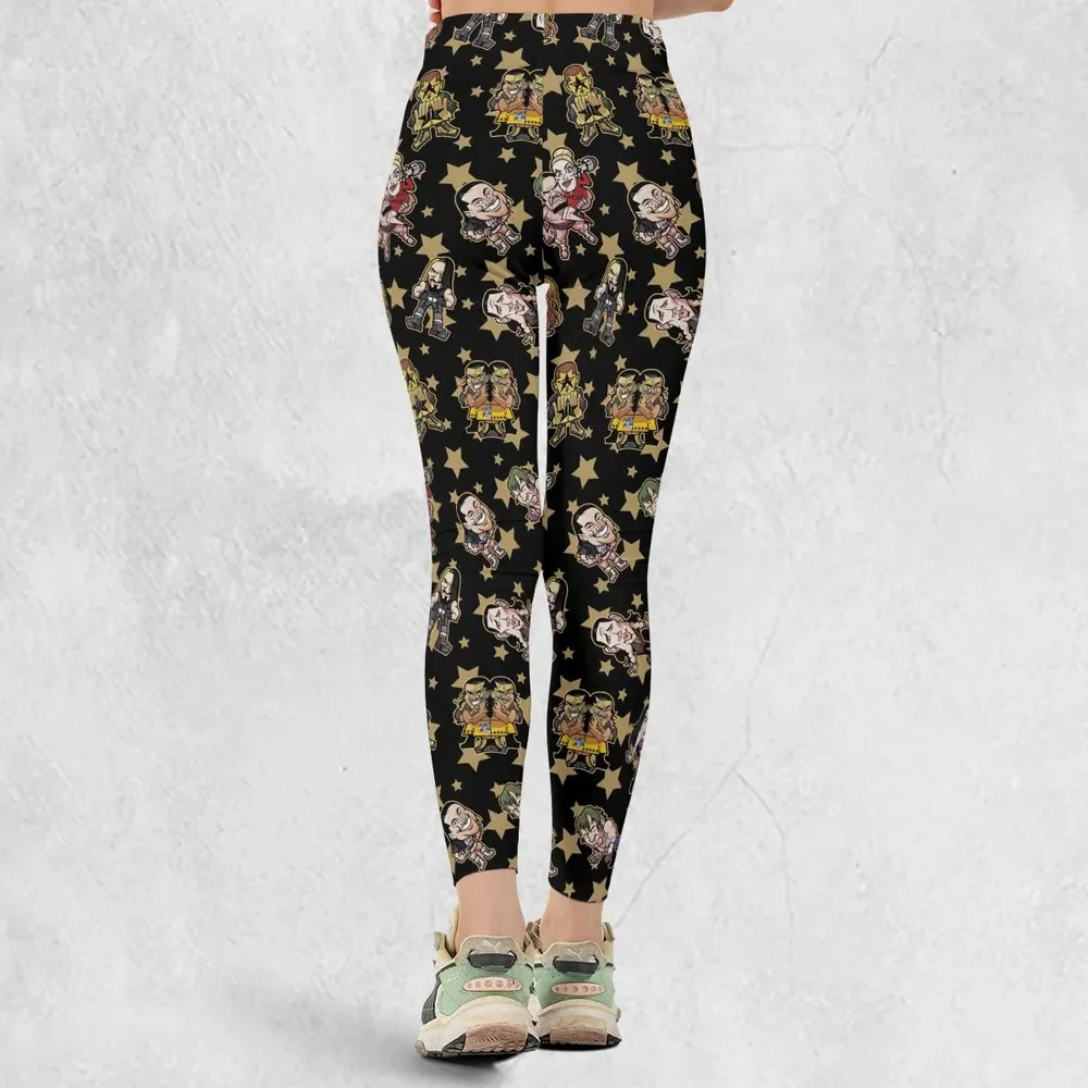 Wrestlers Mini Icons Legging - 3