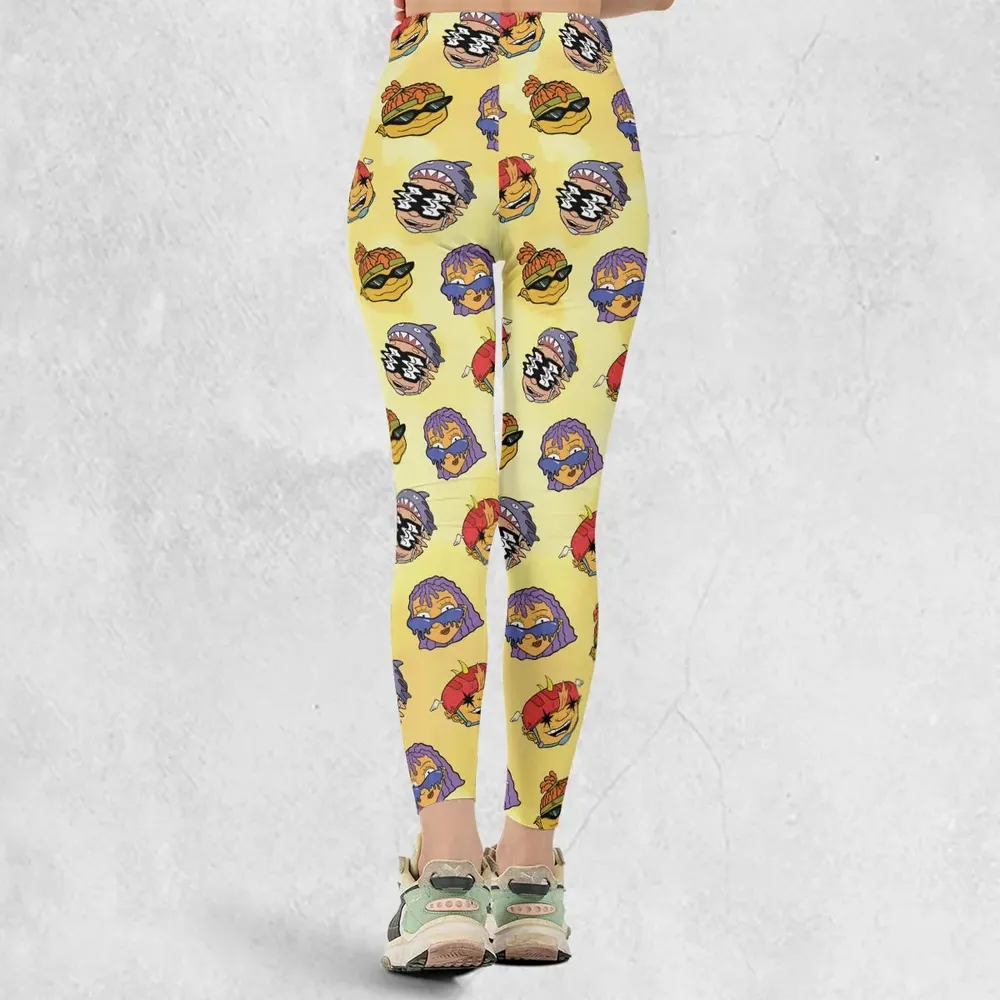 Stay Rad Rocket Power Legging - 3