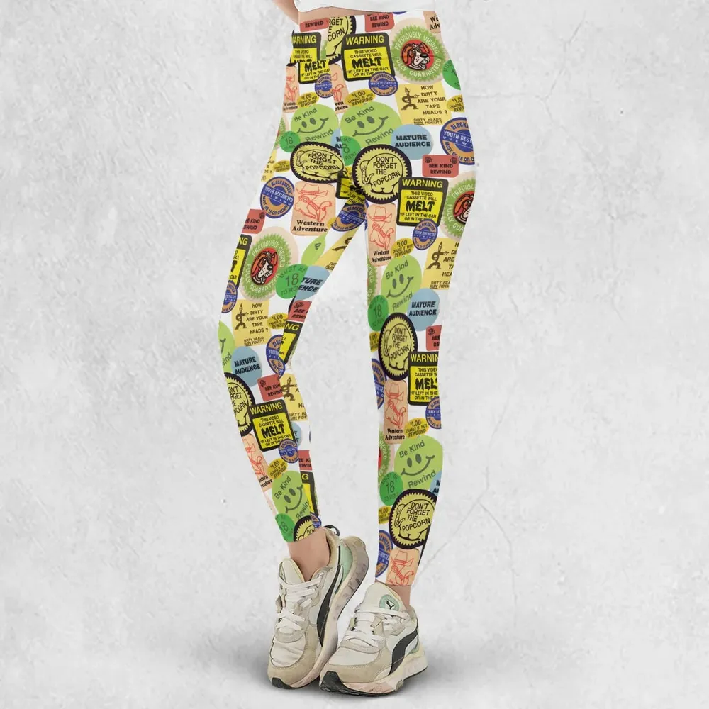 1976 Future Is Here VHS Legging - 2
