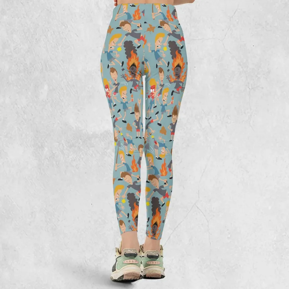 Beavis And Butt-Head Great Cornholio Legging - 3