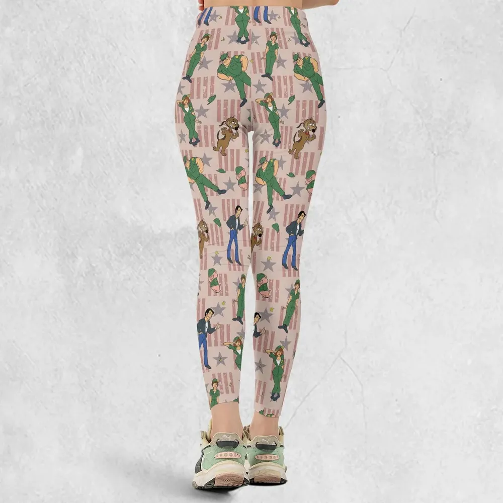 Laverne And Shirley with The Fonz Legging - 3