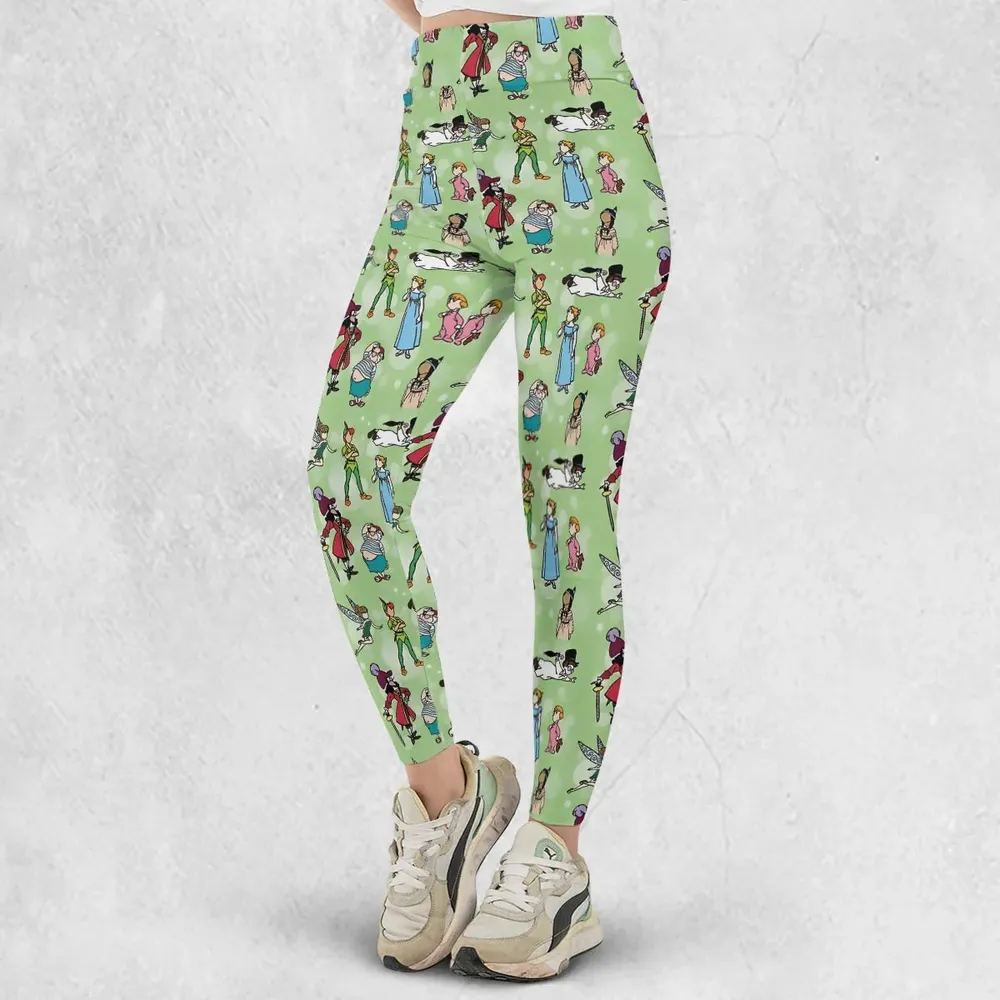 Neverland Doodles Peter Pan Legging - 2