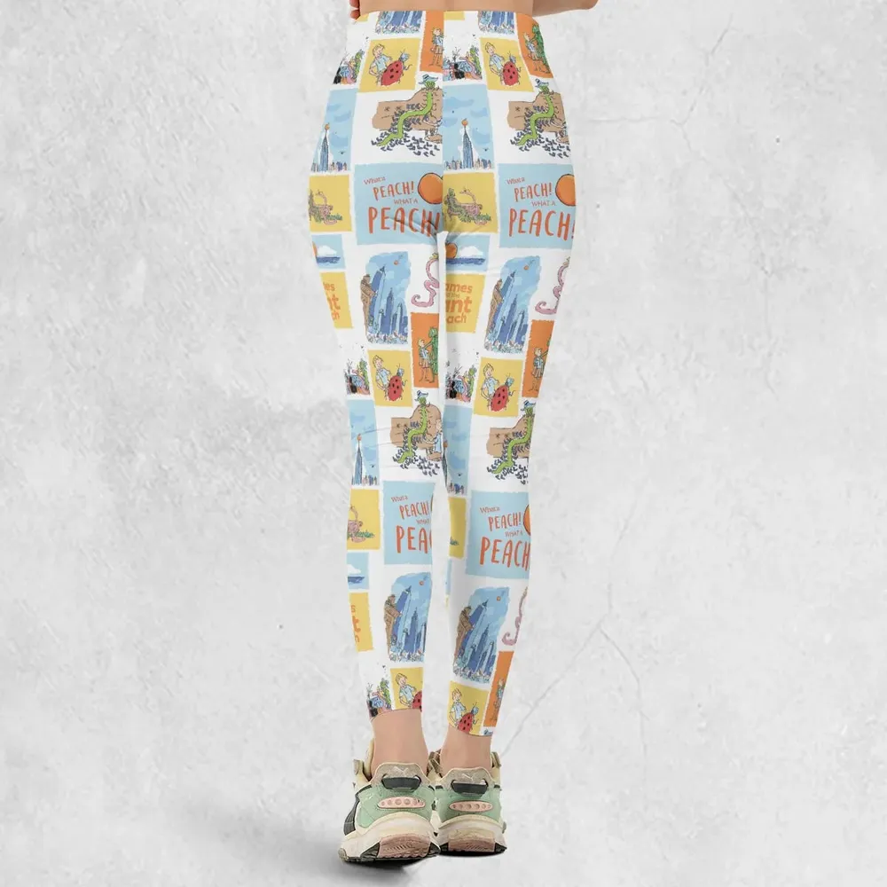 Children's Tales What A Peach James And The Giant Peach Legging - 3