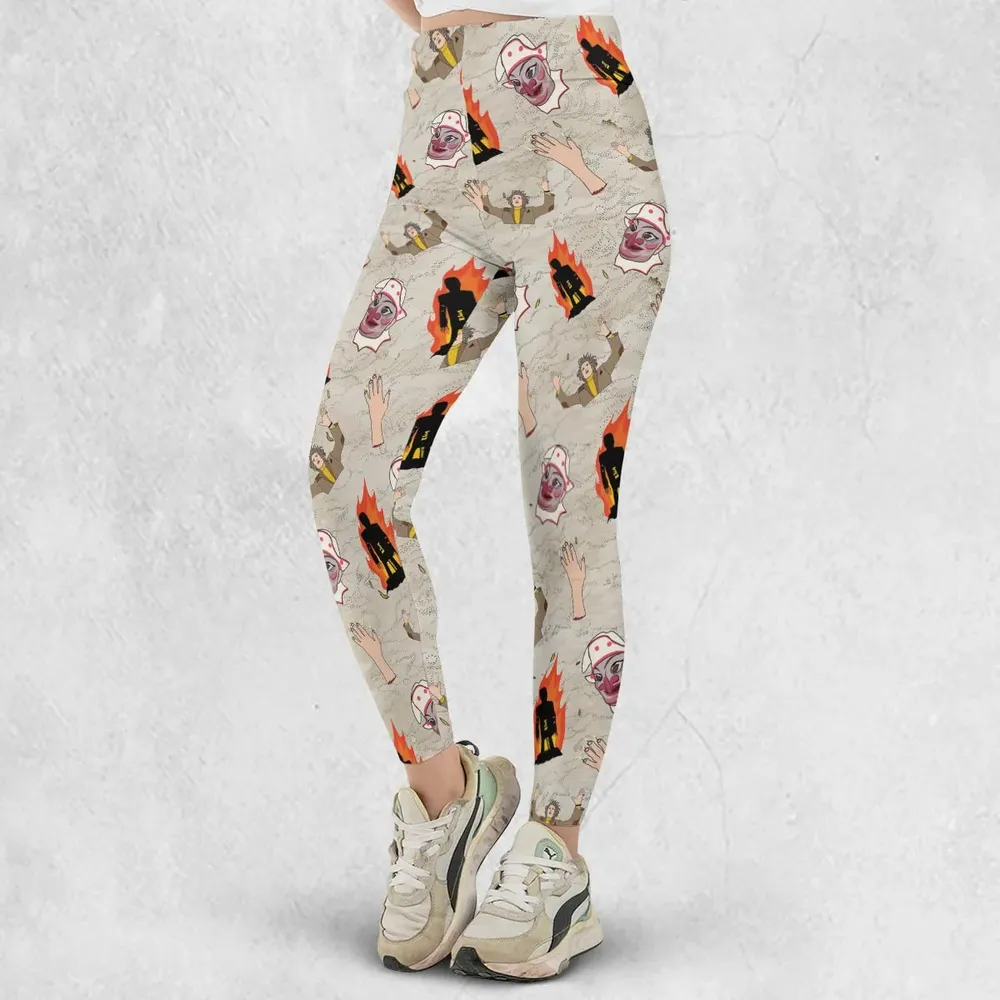The Wicker Man Pattern Legging - 2