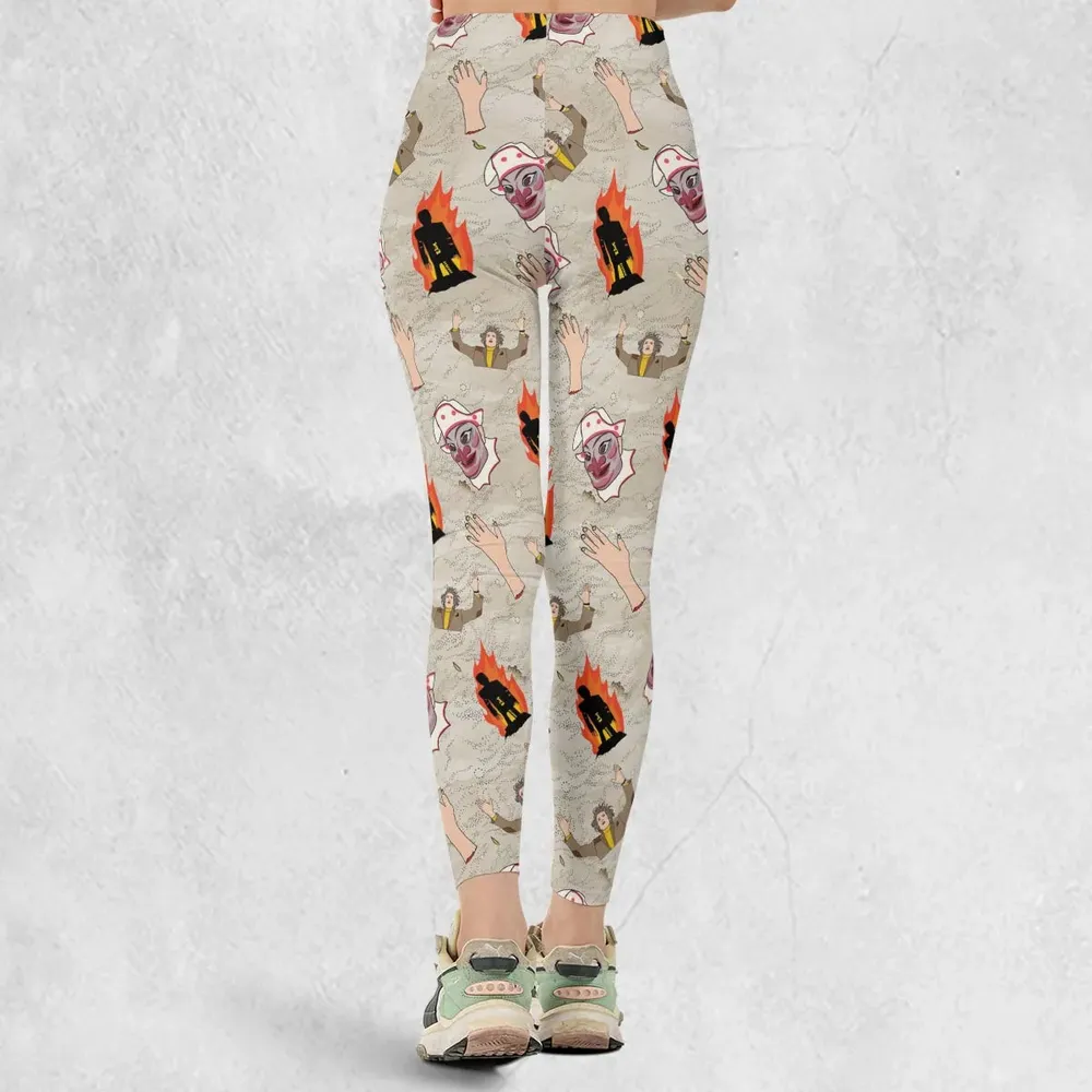 The Wicker Man Pattern Legging - 3
