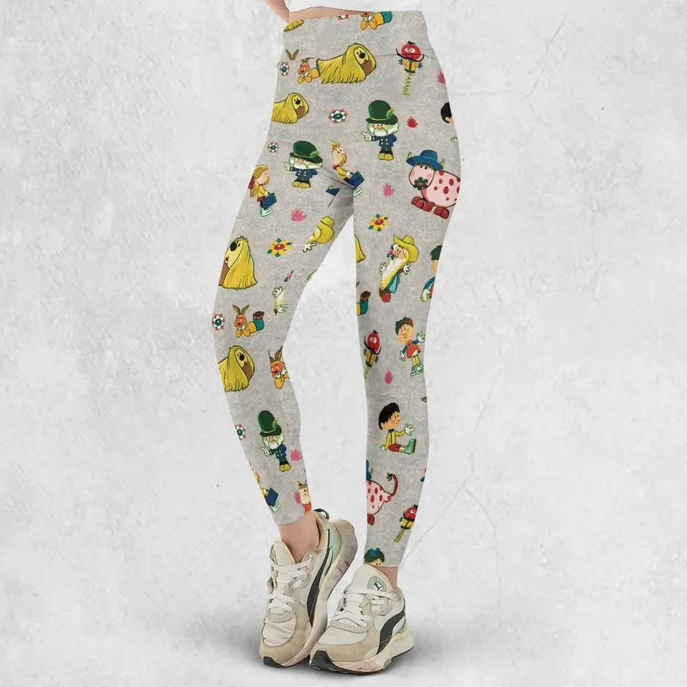 The Magic Roundabout Characters Legging - 2