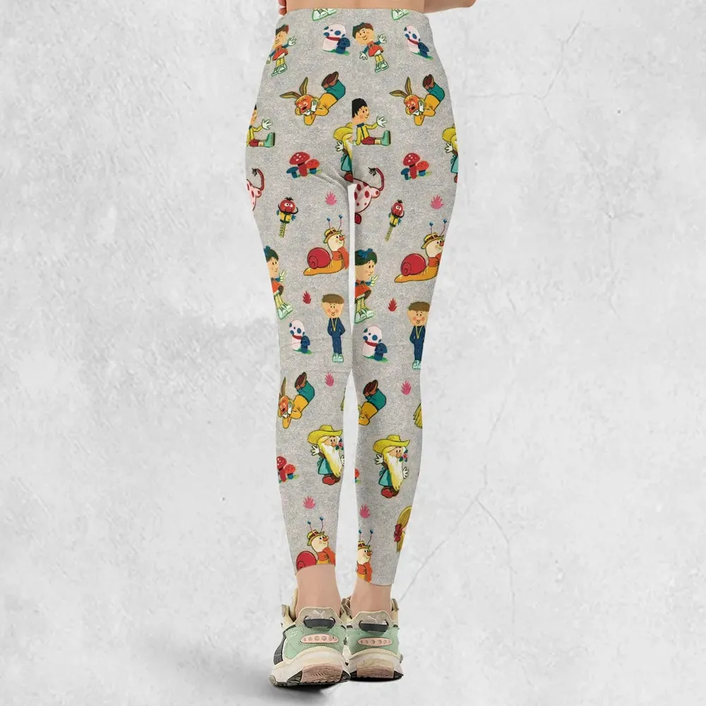 The Magic Roundabout Characters Legging - 3