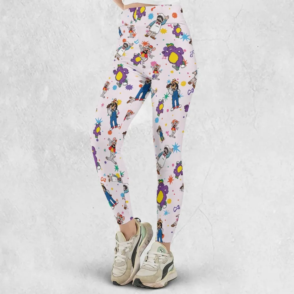 Cheezer Weezer Chuck E Cheese Legging - 2