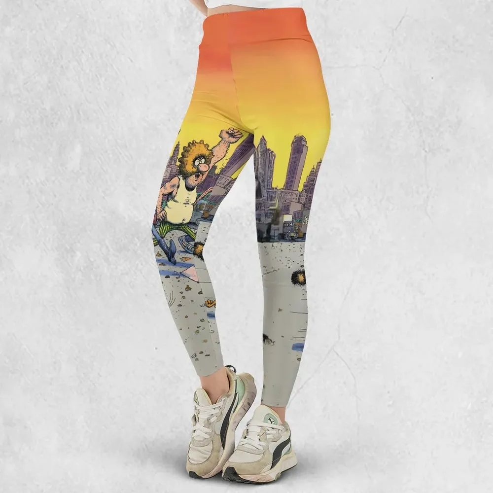 The Fabulous Furry Freak Brothers Legging - 2