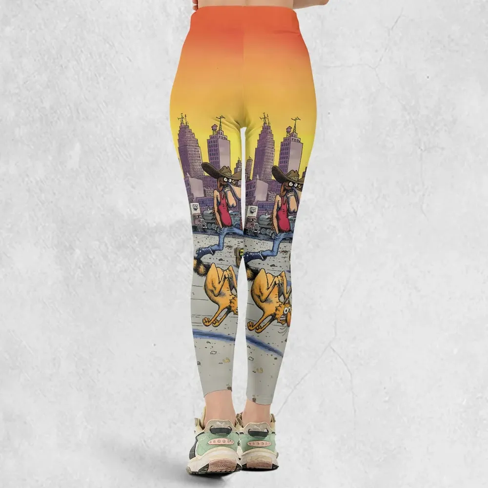 The Fabulous Furry Freak Brothers Legging - 3