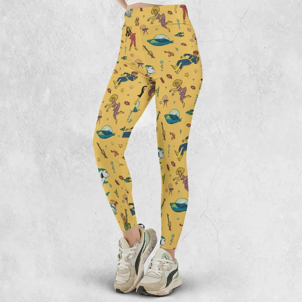 Undersea Style Jabberjaw Legging - 2