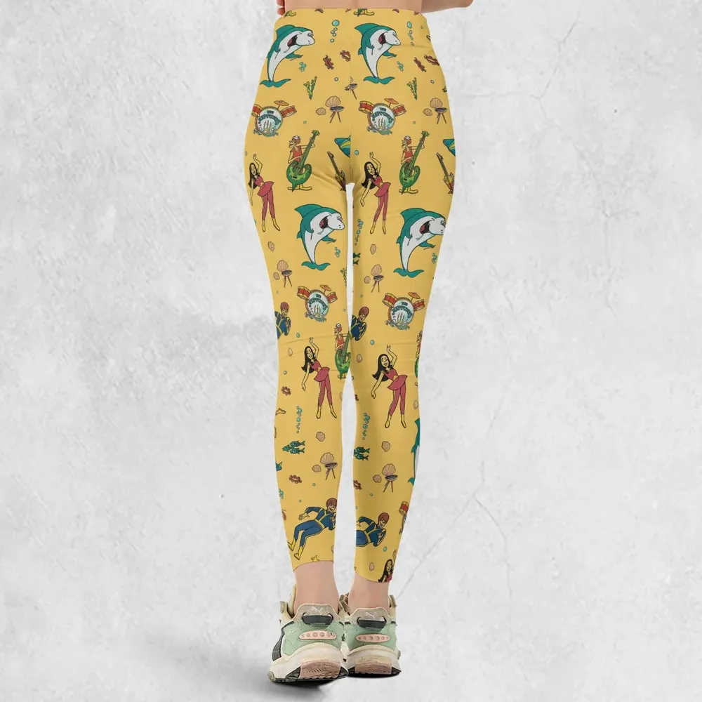 Undersea Style Jabberjaw Legging - 3
