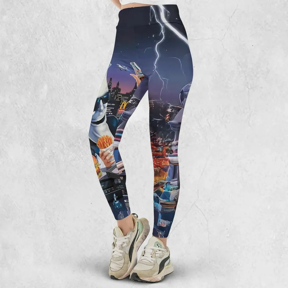 Retro Moon Mac Tonight Legging - 2