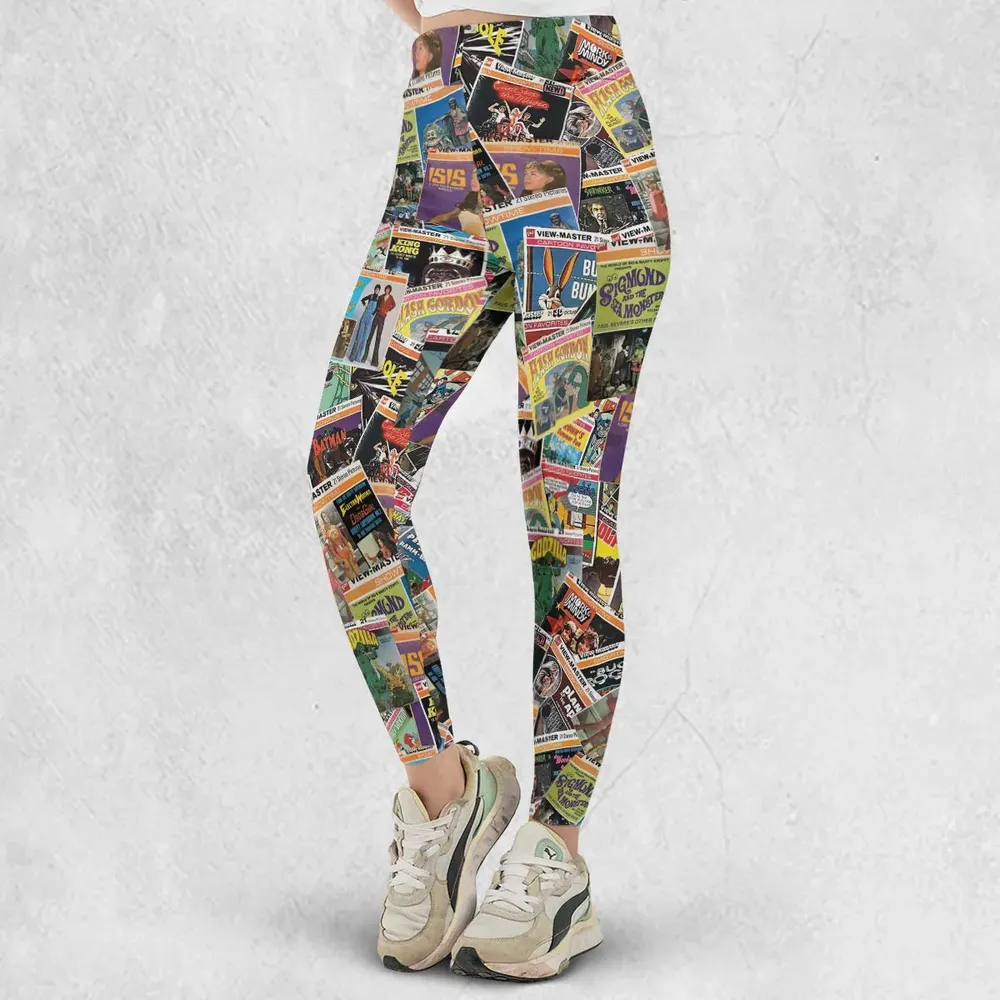 View-Master Collage Legging - 2